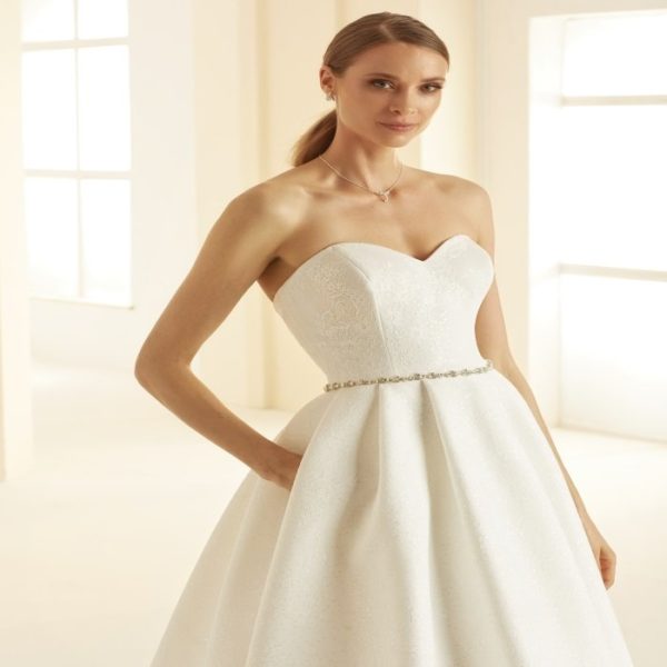 Strapless bruidsjurk betaalbare