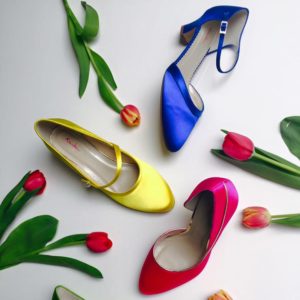 Bruidsschoenen inkleuren