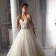 Uitverkoop Sissi strapless bruidsjurk