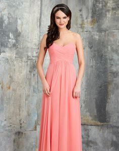Strapless galajurk peach sale