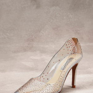 luxe bruidsschoenen strass steentjes