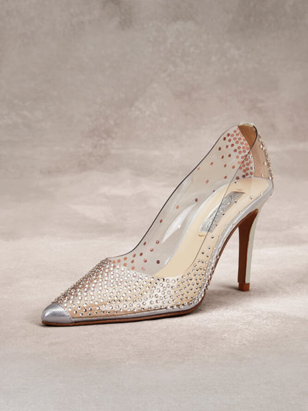 luxe bruidsschoenen strass steentjes